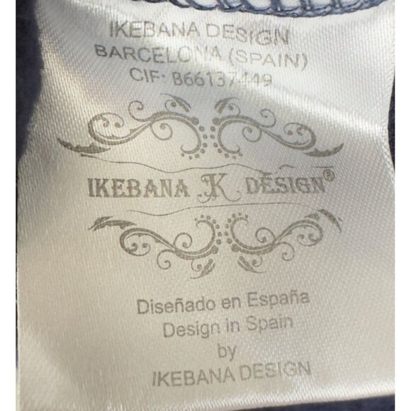 FCB Barcelona 1714 Authentic Hoodie M Navy Blue Fleece Raglan Sleeve By Ikebana - Picture 5 of 11